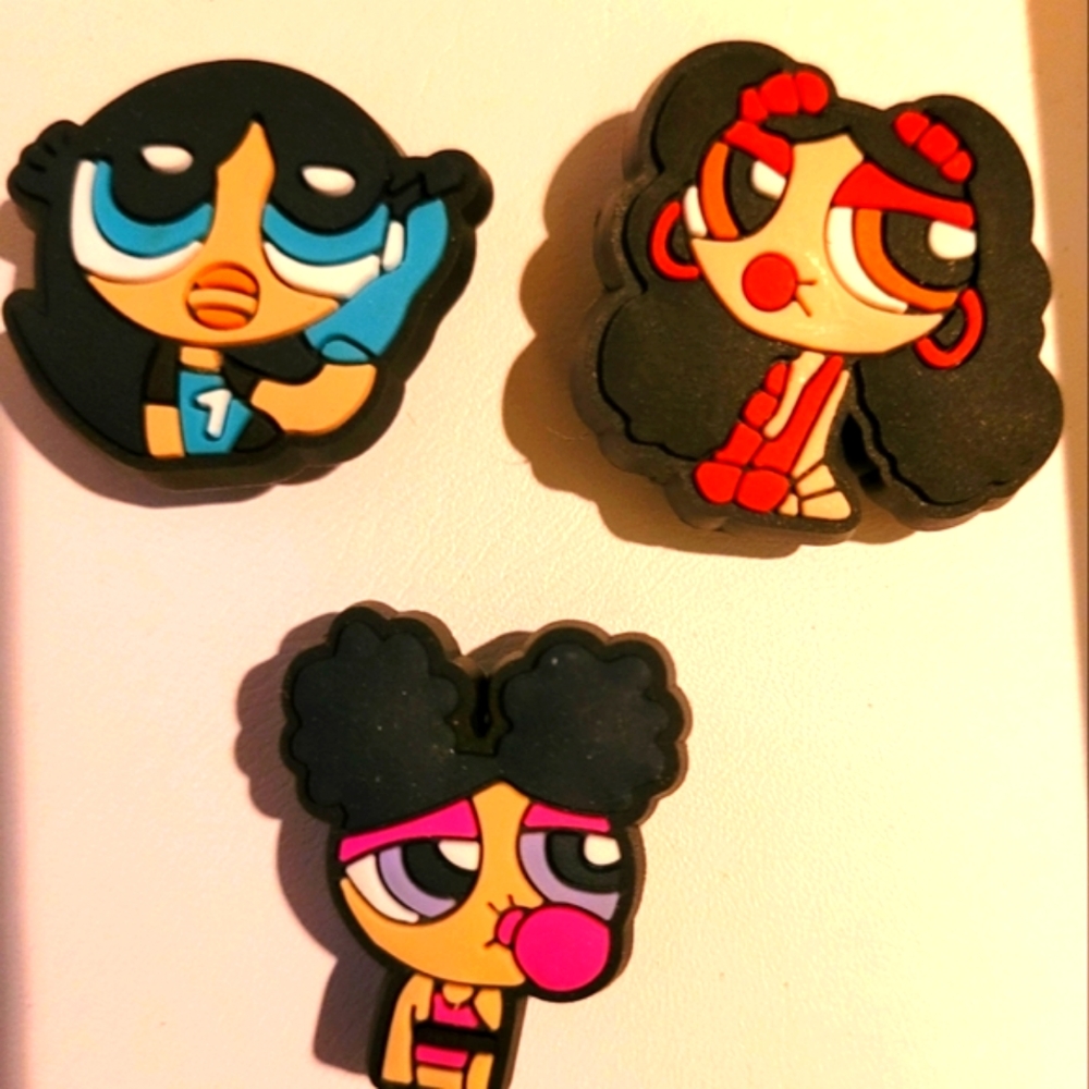 Power Puff girls jibbitz for crocs